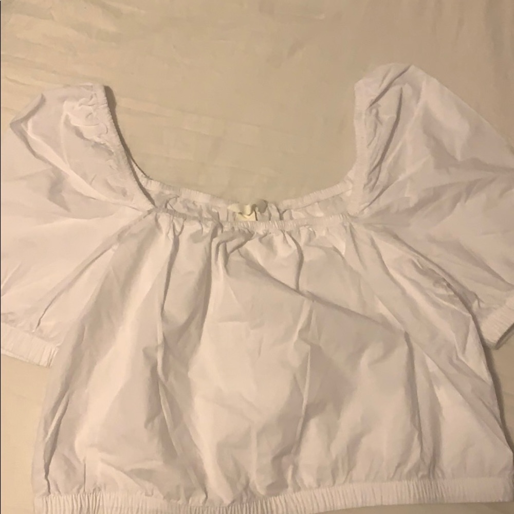 A white top